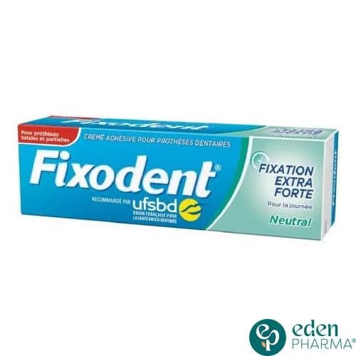 Fixodent Fixation Forte Gout Neutre 40 ml