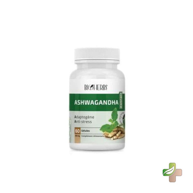 Bioherbs Ashwagandha, 60 Gélules