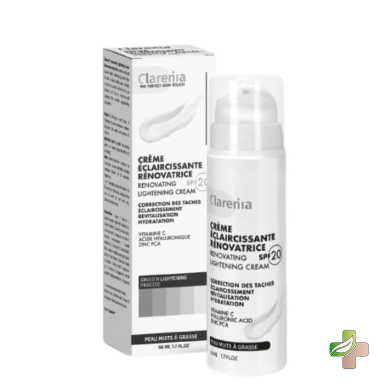 Clarenia Creme Eclaircissante Renovatrice Spf20