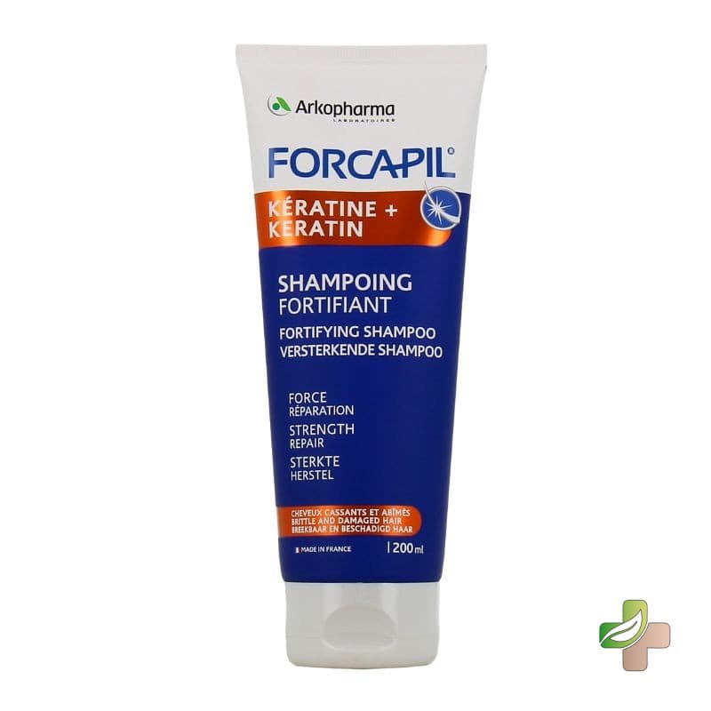 Forcapil Kératine+ Shampoing Fortifiant 200 Ml