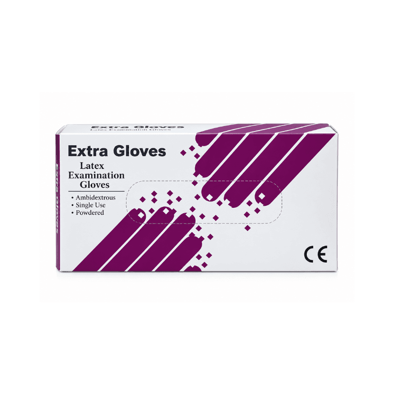 Latex Extra Gants d’Examens boite de 100