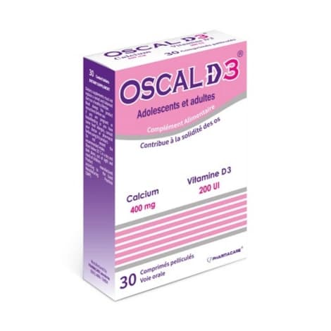 Oscal D3 boite 30
