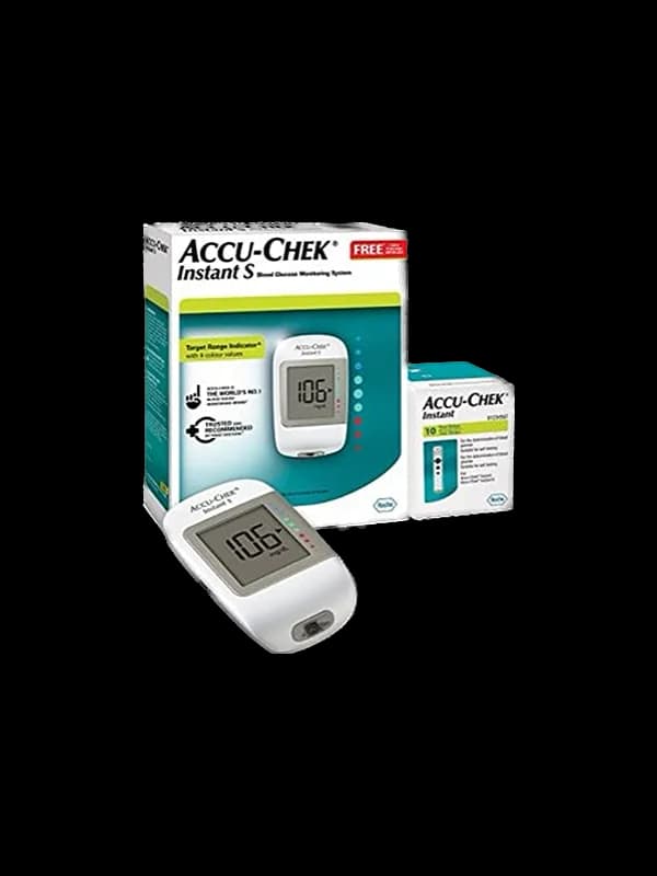 Coffret Accuchek Instant – Appareil + 60 bandelettes