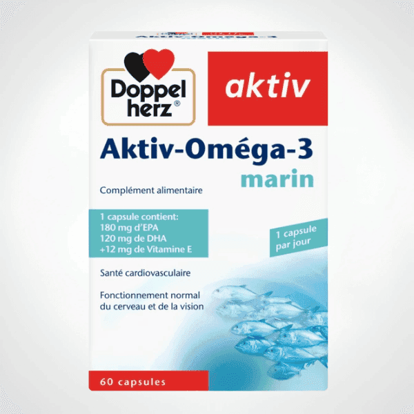 Aktiv Oméga3 DOPPELHERZ 60 capsules