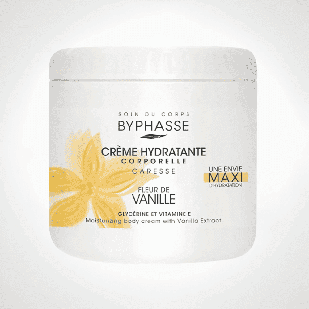 BYPHASSE Crème Hydratante Corps A L’Extrait De Vanille 500ML
