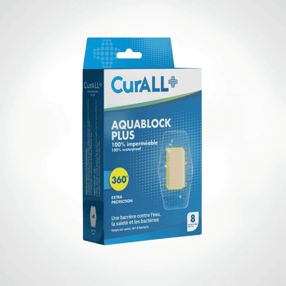 Curall Aquablock PLUS Pansement imperméable 30×70 B/8