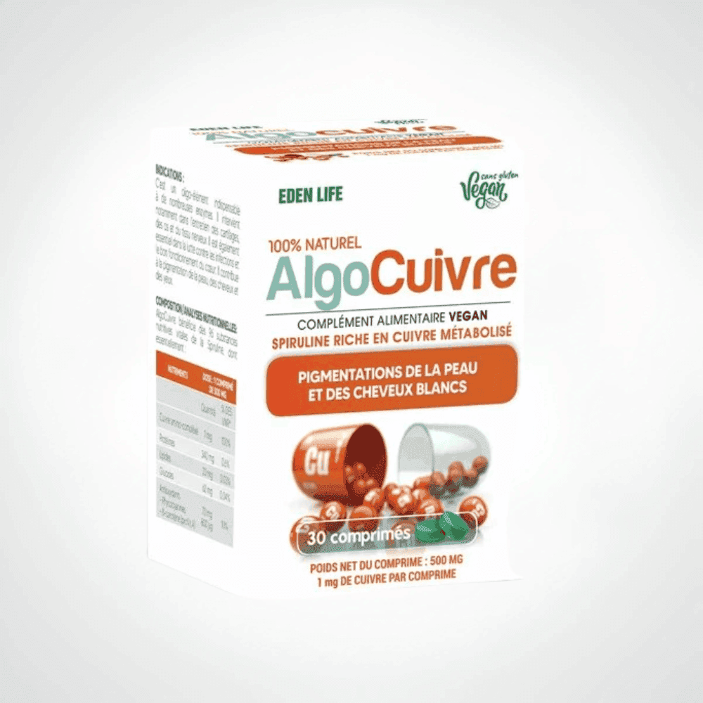 EDEN LIFE ALGOCUIVRE 30 Gelules