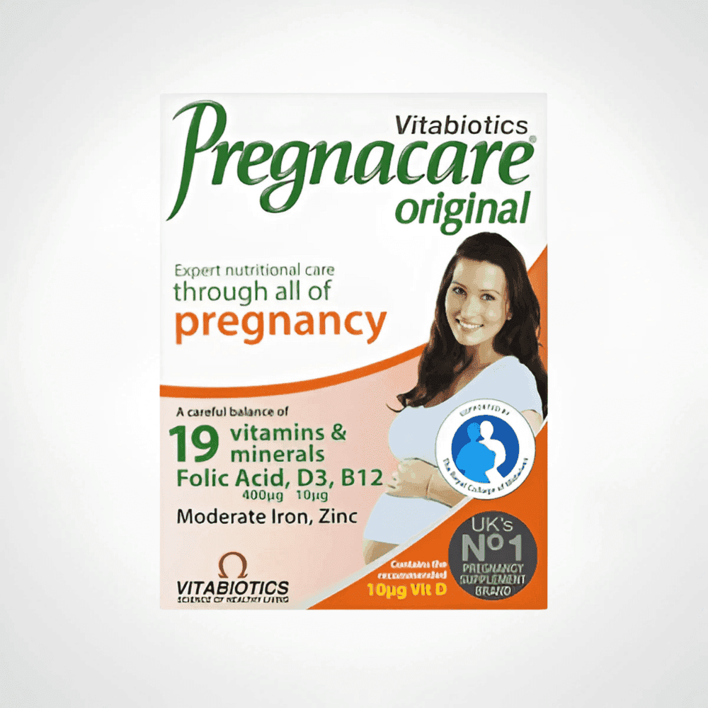 PREGNACARE ORIGINAL 19 VITAMINES 30 Comprimes VITABIOTICS