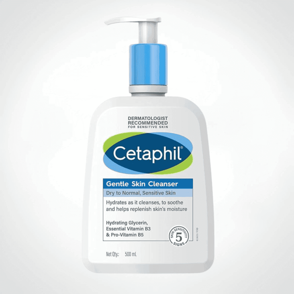 CETAPHIL GENTLE CLEANSER LOTION NETTOYANTE POMPE 500ML
