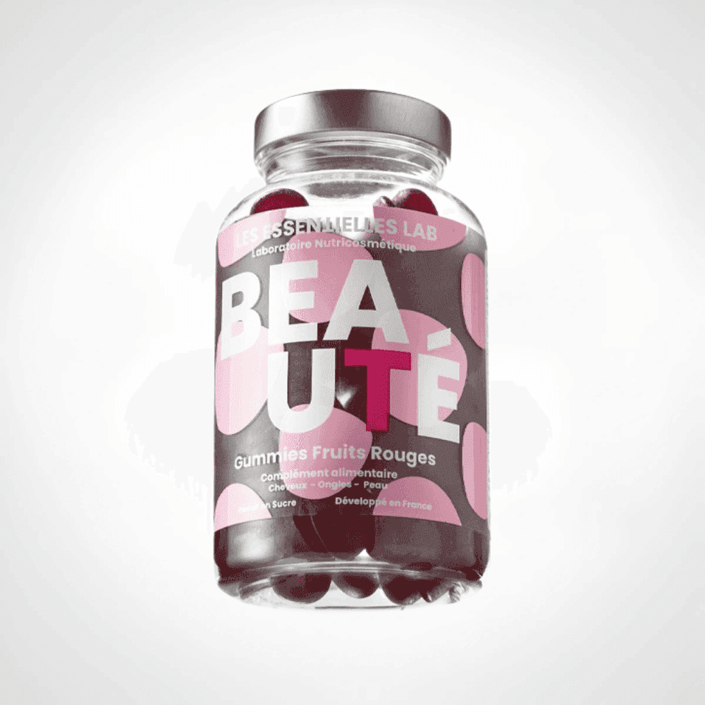 Les Essentielles Lab Beauty Gummies Fruits Rouge Boite 60