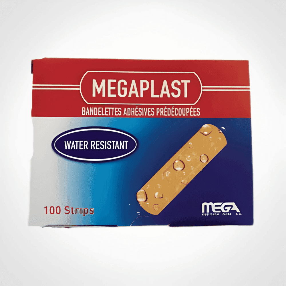 MEGAPLAST STRIP WATER RESISTANT 19*72 B/100