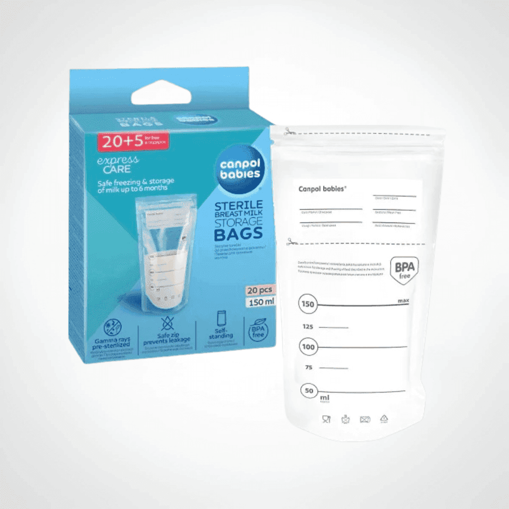 CANPOL BABIES SACS DE CONGELATION STERILES 25 PIECE 150ML