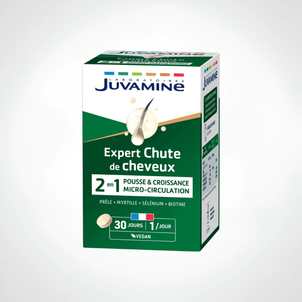 JUVAMINE CHUTE DE CHEVEUX CROISSANCE 30 COMPRIMÉS