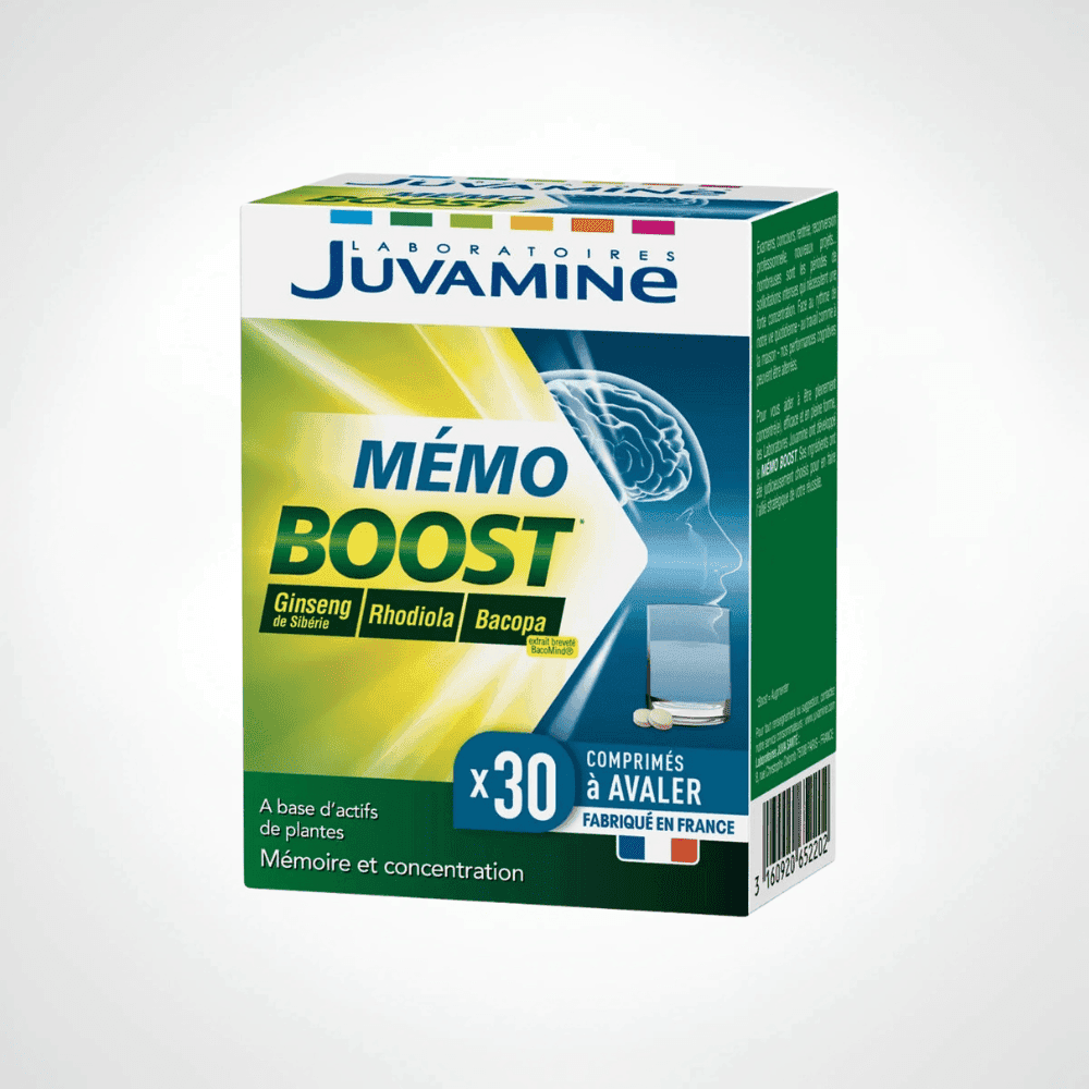 JUVAMINE MEMOBOOST CONCENTRATION 30 COMPRIMES