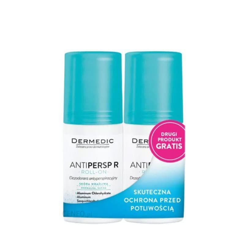 Dermedic ROLL ON ANT TRASPIRANT LOT DE 2