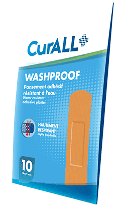 Curall Pansement Adhesif Resistant a L Eau BT 10 60X100