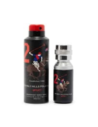 BEVERLY HILLS POLO CLUB MEN'S GIFT SET 50ML EDT + DEODORANT TWO