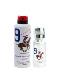 BEVERLY HILLS MEN'S GIFT SET 50ML EDT + DEODORANT NINE