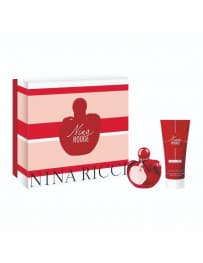 COFFRET NINA RICCI ROUGE EDT 80ML + LAIT PARFUME 100ML