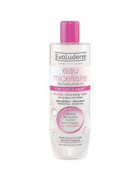 EVOLUDERM EAU MICELLAIRE PEAU SECHES 500ML