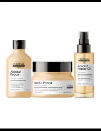 PACK L’ORÉAL SÉRIE EXPERT ABSOLUT REPAIR – ROUTINE RÉPARATRICE (3 PRODUITS)
