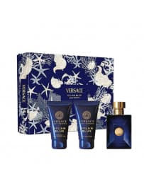 VERSACE COFFRET DYLAN BLUE EDT 50ML+SG50ML+AF 50ML