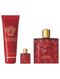 VERSACE COFFRET EROS FLAME 100ML+5ML+SG