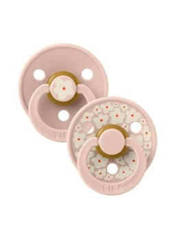 BIBS NATURAL RUBBER Lot de 2 Taille 2 (6+ mois)