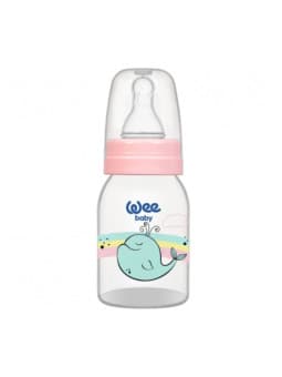 WEE BABY biberon en verre fille 125ml ref.877-f/G