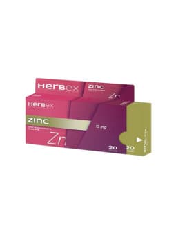 HERBEX zinc bt/20 gel