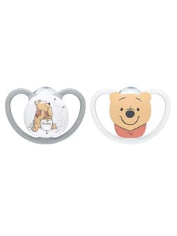 NUK SUCETTE SPACE LOT DE 2 0-6M