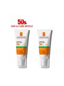 LA ROCHE POSAY ANTHELIOS UVMUNE 400 OIL CONTROL GEL CREME INVISIBLE SPF50+ 50ML(50% SUR LE 2EME)