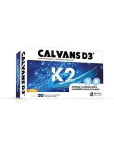 Calvans Vitamine D3 Boîte de 30 - Soutien Immunitaire & Osseux