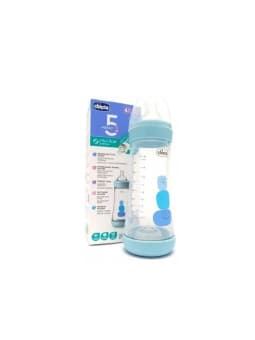 CHICCO BIB PLAS PERFECT5 300ML BOY / 20235200040