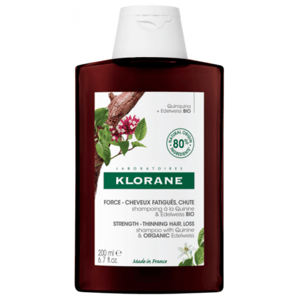 KLORANE SHAMPOOING À LA QUININE ANTI CHUTE 200 ML