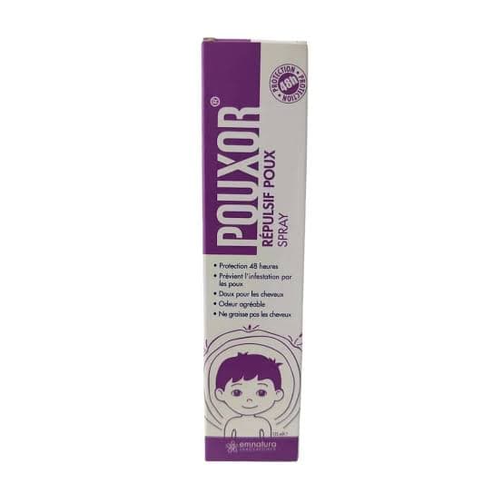 spray répulsif Pouxor anti-poux 125ML
