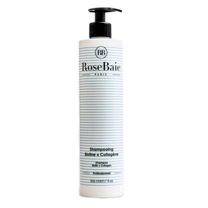 Rose Baie Shampooing à la Biotine et au Collagène 500 ML