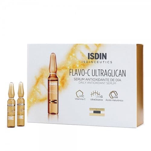 ISDIN FLAVO-C ULTRAGLICAN SERUM ANTIOXIDANT JOUR AMP B/10