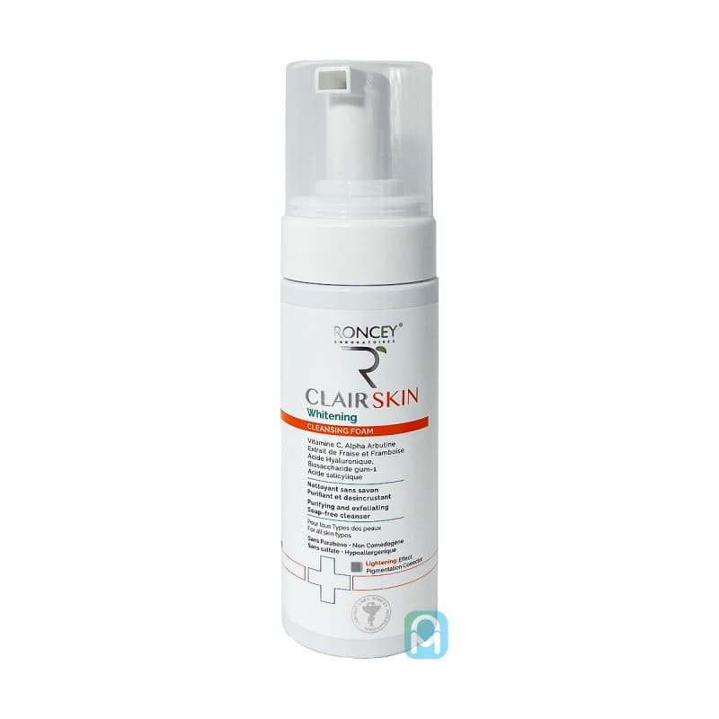 RONCEY CLAIR SKIN MOUSSE NETTOYANTE ECLAIRCISSANTE 150 ML