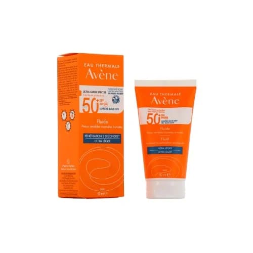 AVENE ECRAN FLUIDE SPF50+ P/SENS PNM 50ML