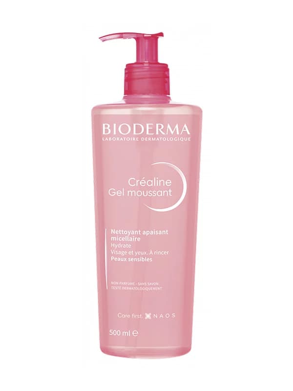 Bioderma Sensibio Gel Moussant Peaux Sensibles Pompe 500 ml