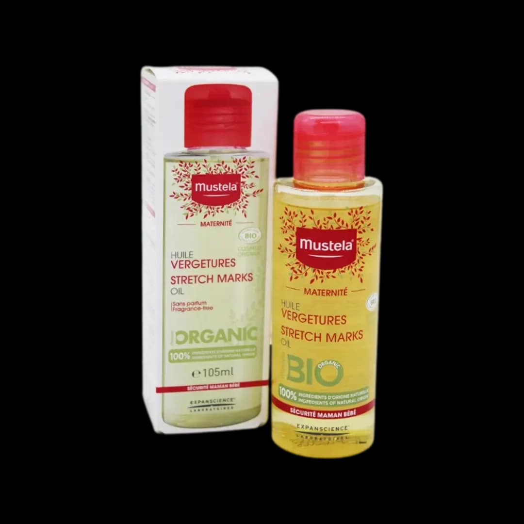 MUSTELA HUILE VERGETURE BIO 105ML