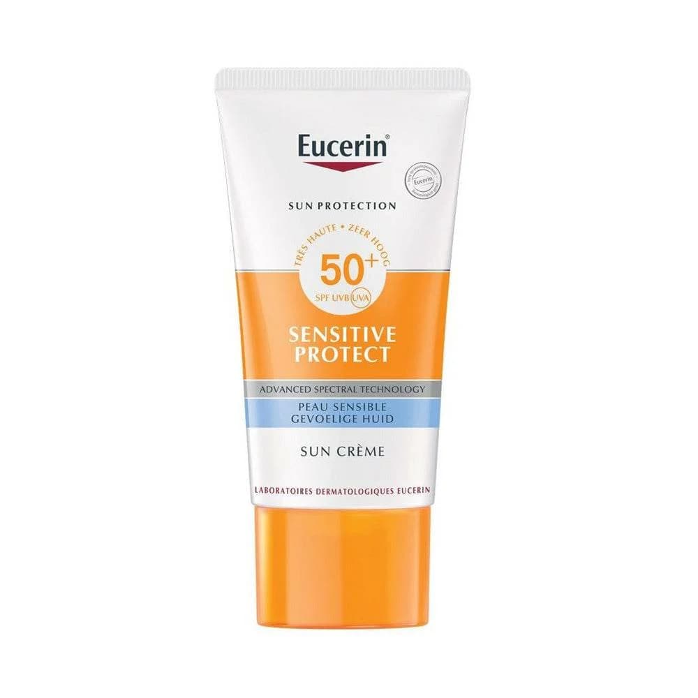 Eucerin Écran Sensitive Protect Sun Crème SPF50 Peaux Sensibles 50 ml