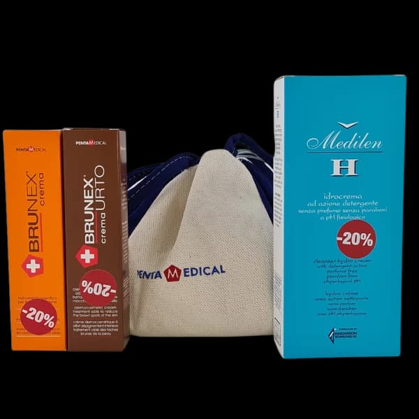 TROUSSE BRUNEX URTO+BRUNEX CREME+CREME LAVANT MEDILEN20%