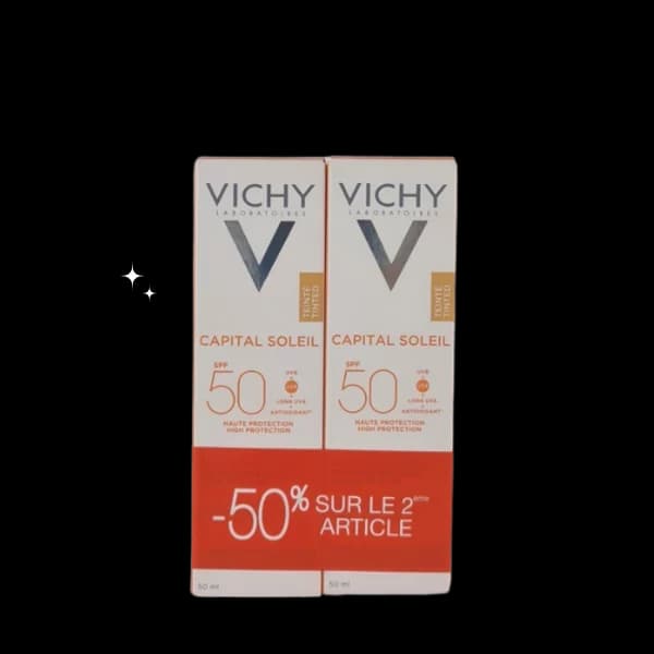 VICHY ECRAN ANTI TACHES 3EN1 TEINTE SPF50+ 50ML LOT2 -50% SUR LE 2EME