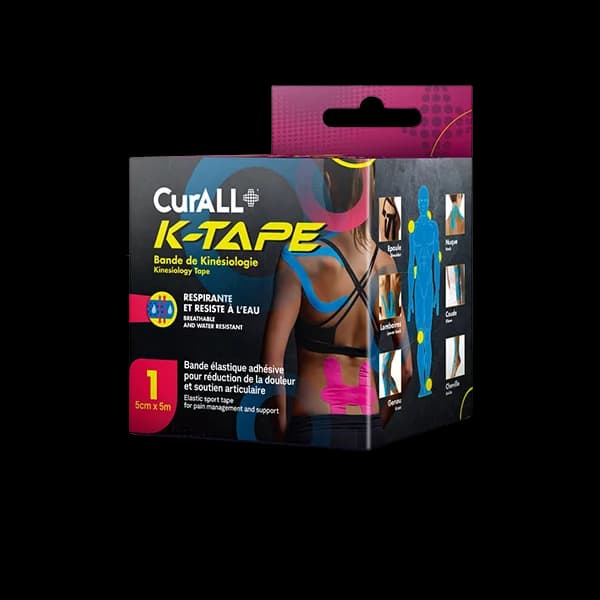 CURALL K-TAPE BANDE KINESIOLOGIE 5CMX5M
