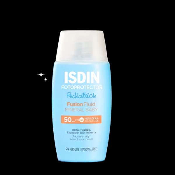 ISDIN FOTO PROTECTOR FUSION FLUID MINERAL POUR BÉBÉ SPF 50+ 50 ML