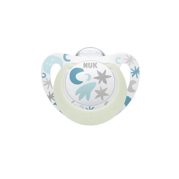 NUK SUCETTE STAR NIGHT 6-18M + BOITE