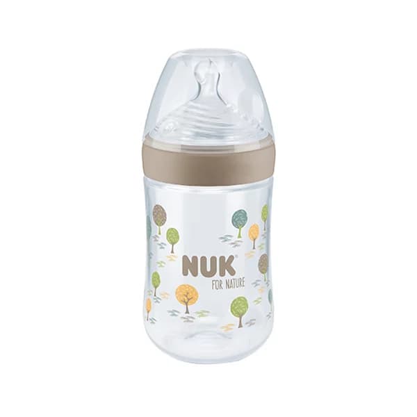 NUK BIB PC NATURE SENSE TEMP CONT M 260ML