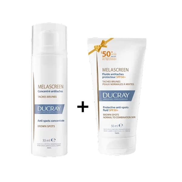 DUCRAY MELASCREEN CONCENTRÉ 30ML + ÉCRAN FLUIDE SPF50+ 40ML OFFERT